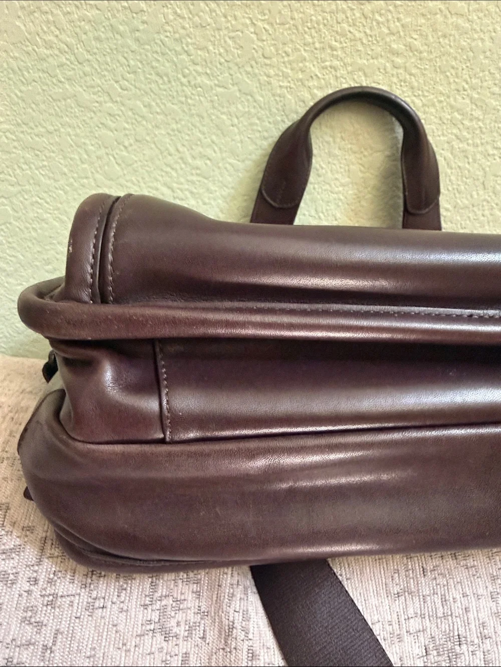 Tumi alpha leather